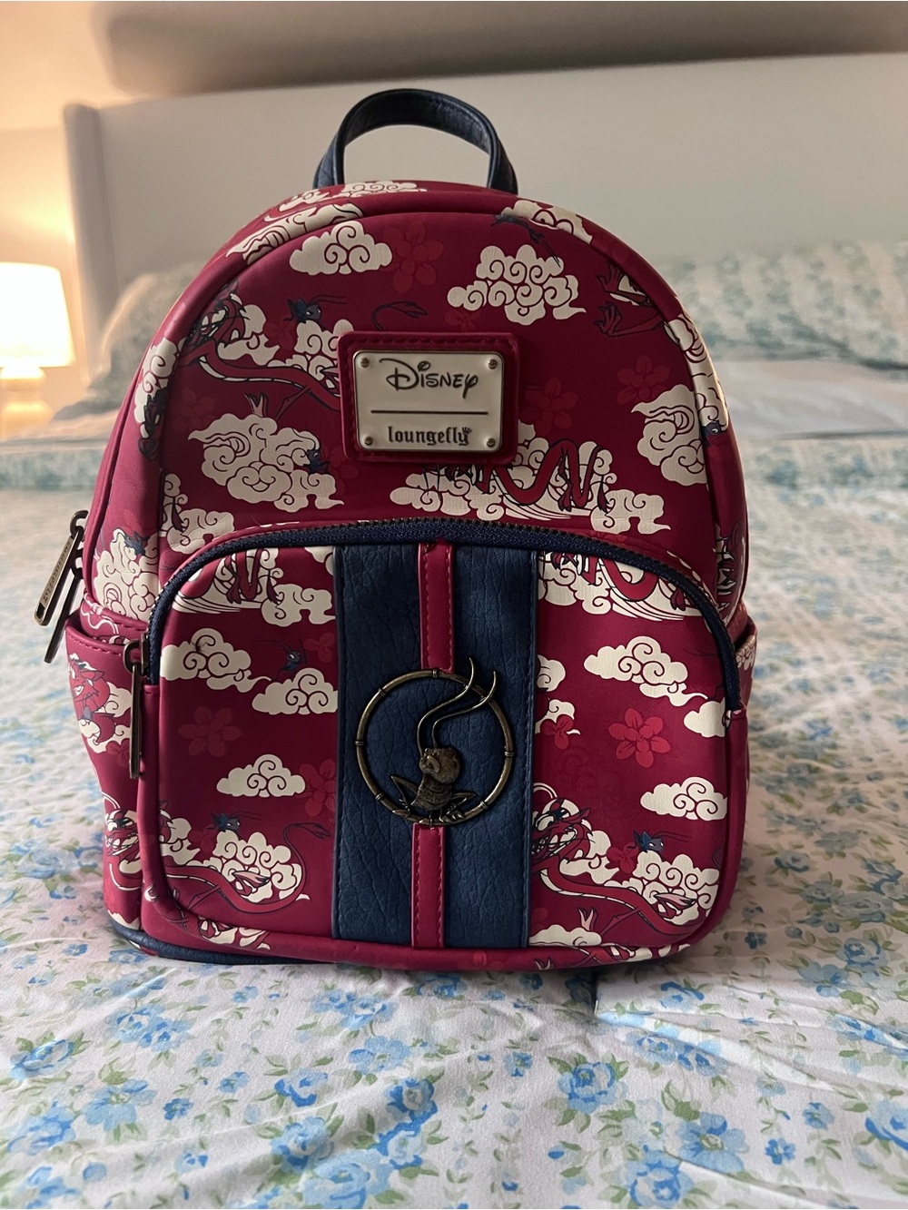 Loungefly Mulan (Mushu and Crickee ) Disney Mini Backpack